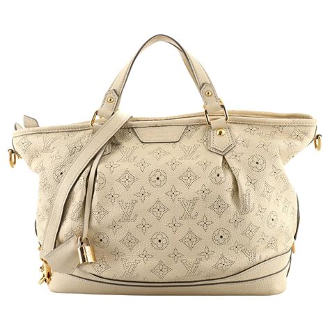 Louis Vuitton Stellar Handbag Mahina Leather PM